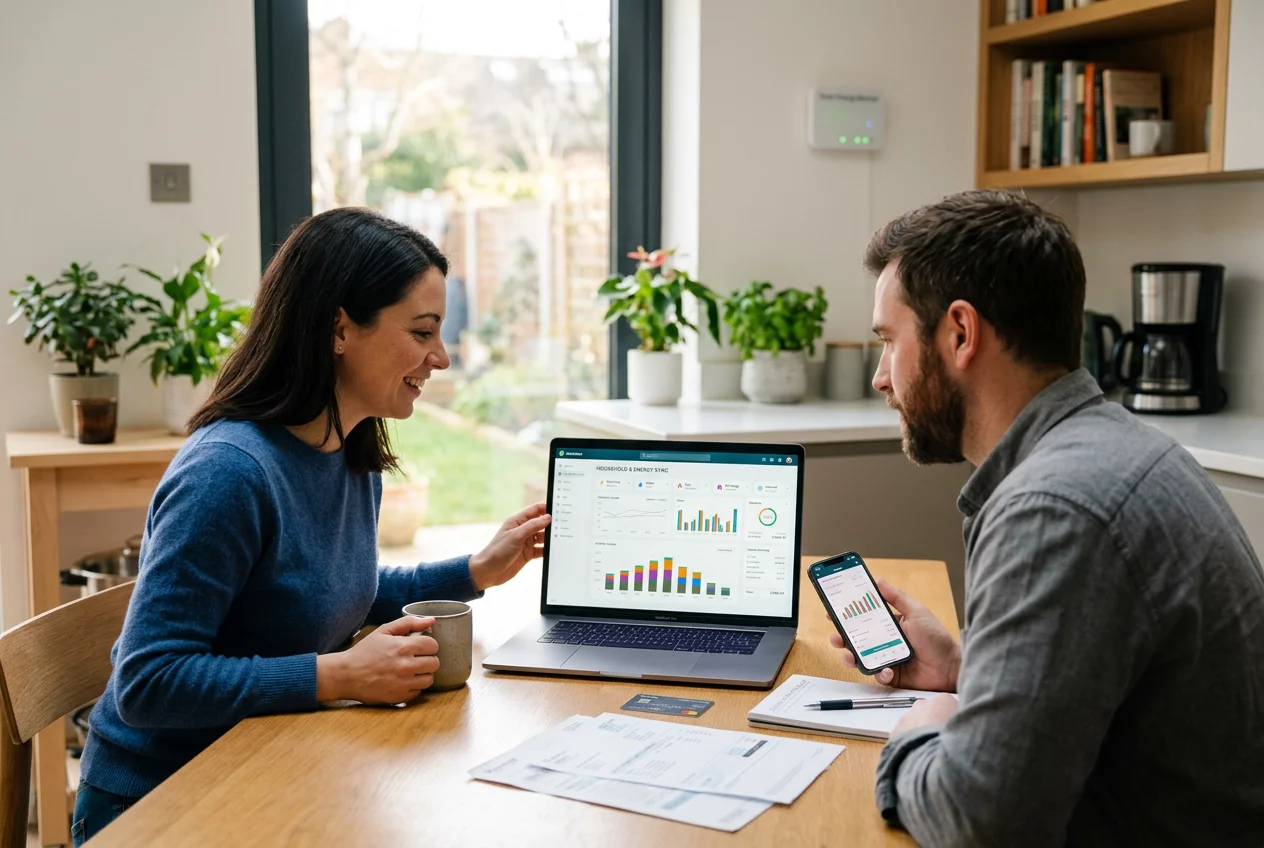 Unified Platform for Syncing Monthly Household and Energy Expenses